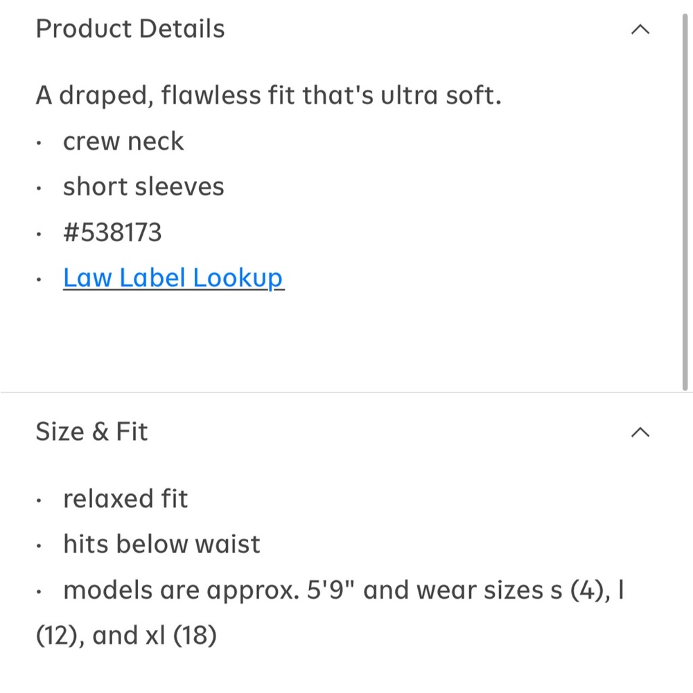 NWT Luxe Ribbed Slub-Knit T-Shirt (Medium) - Picture 4 of 7